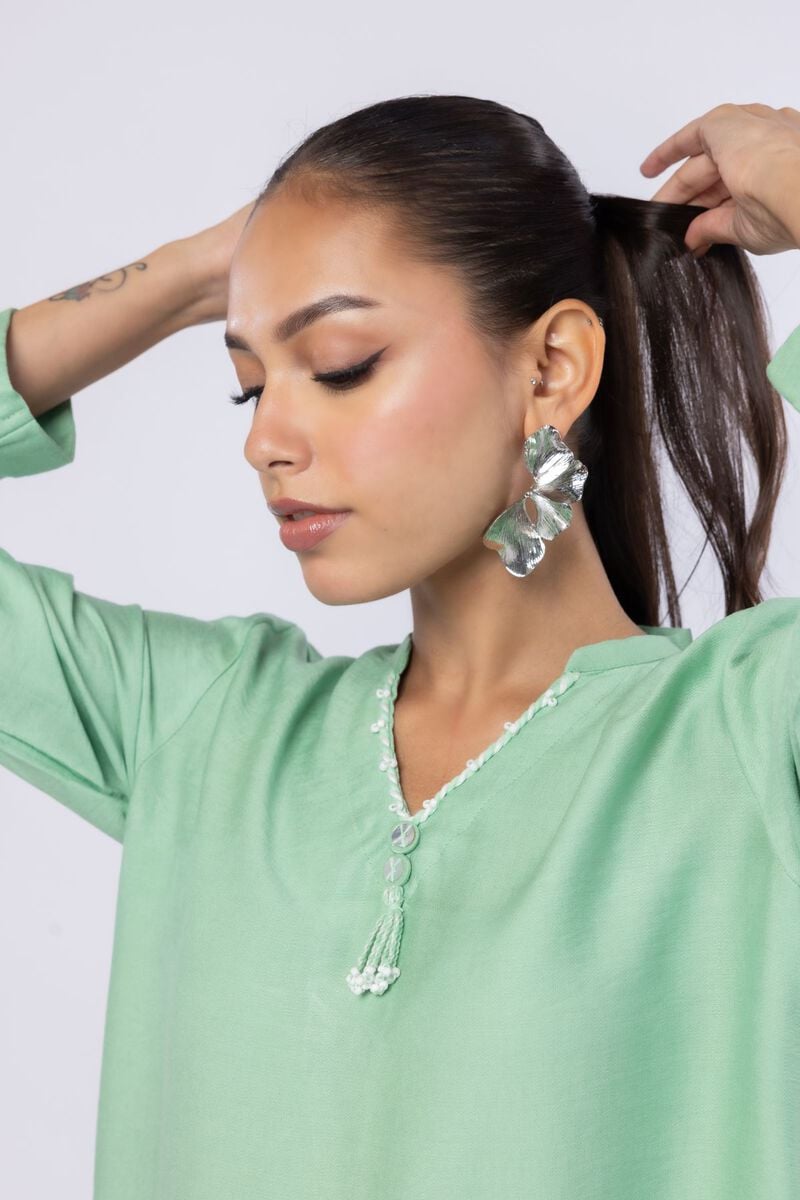 Dyed | Cotton Vortex Wrinkle | Kurta | USD 15.00