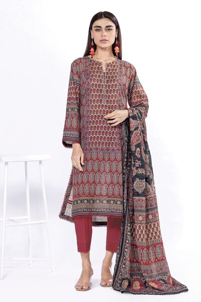 Printed | Messuri | Fabrics 3 Piece | USD 20.00