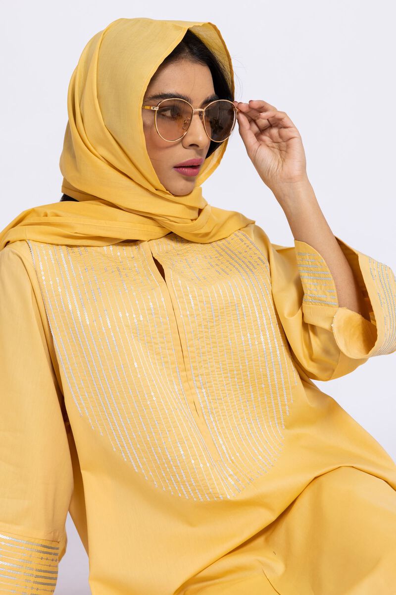 Dyed Embroidered | Lawn | Stole | null