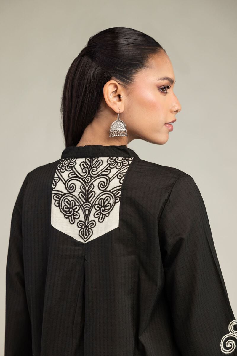 Embroidered | Cotton Dobby | Long Cotton Kurta | USD 45.00