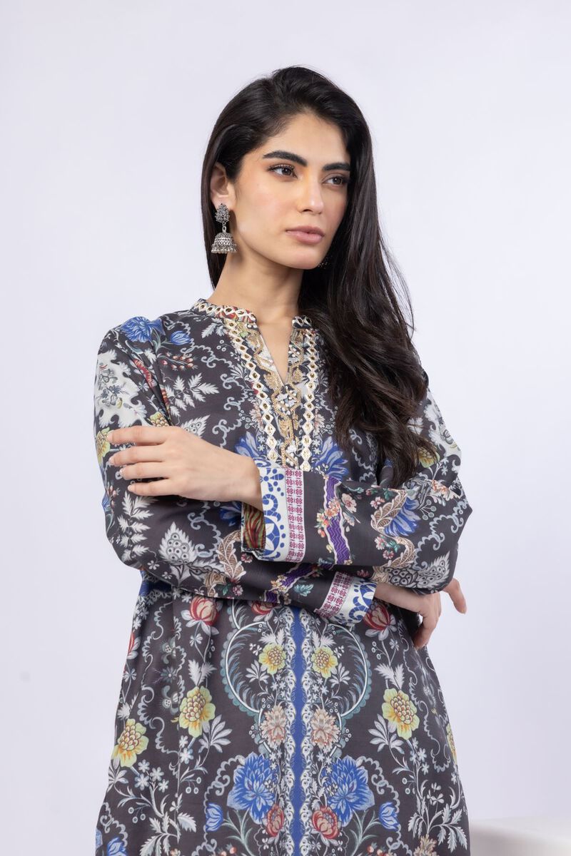 Embroidered | Russian Raw Silk | Kurta | USD 35.00