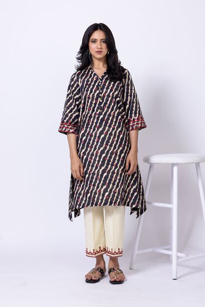 Embroidered | Cotton Dobby | Pants | USD 20.00