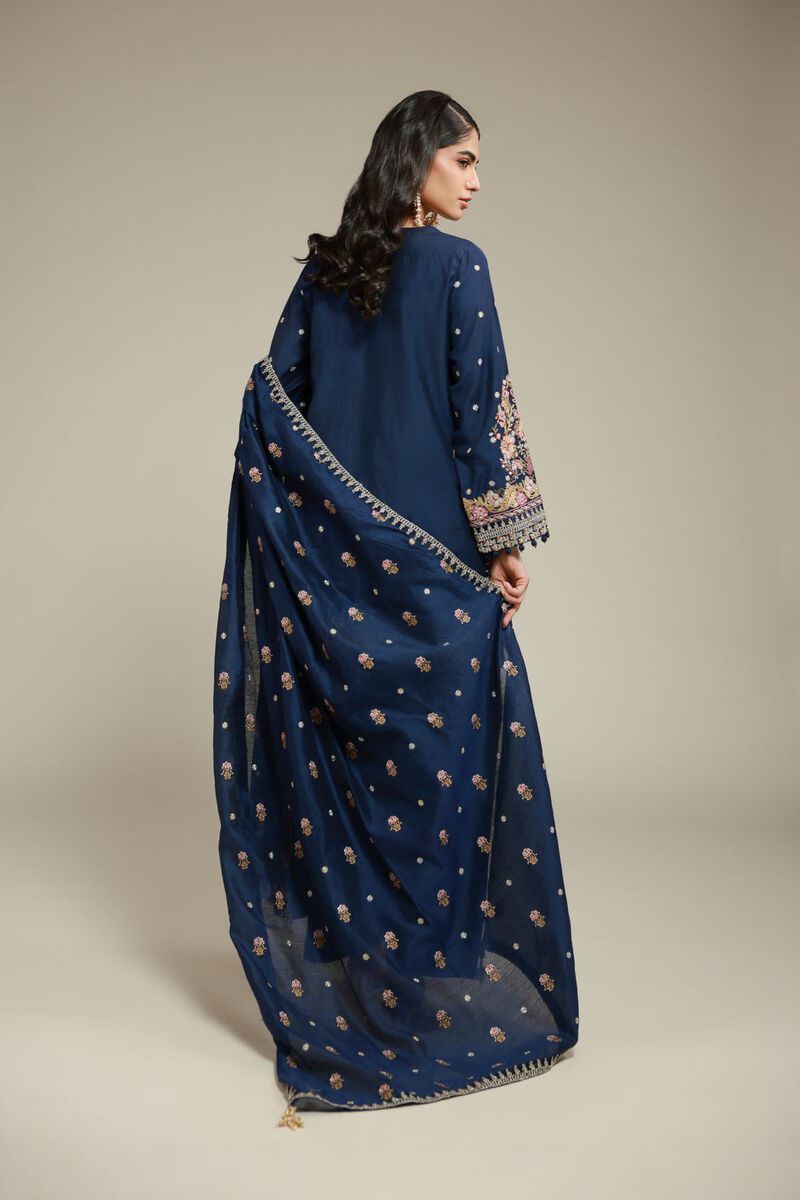 Embroidered | Raw Silk | 3 Piece Co-ord Set | USD 125.00