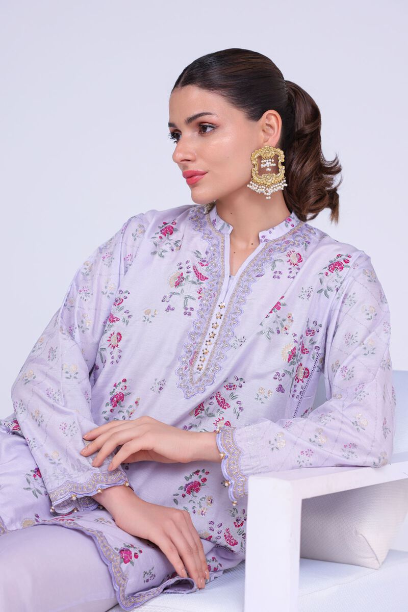 Embroidered | Raw Silk | Kurta | USD 55.00