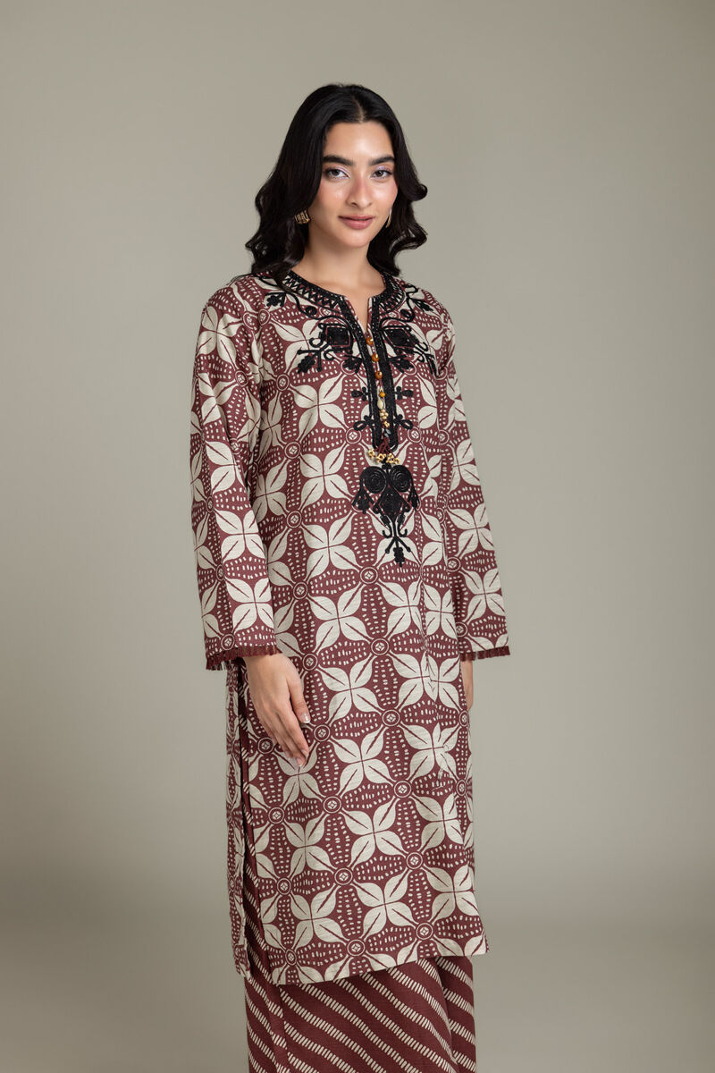 Embroidered | Light Khaddar | Tailored 2 Piece | null