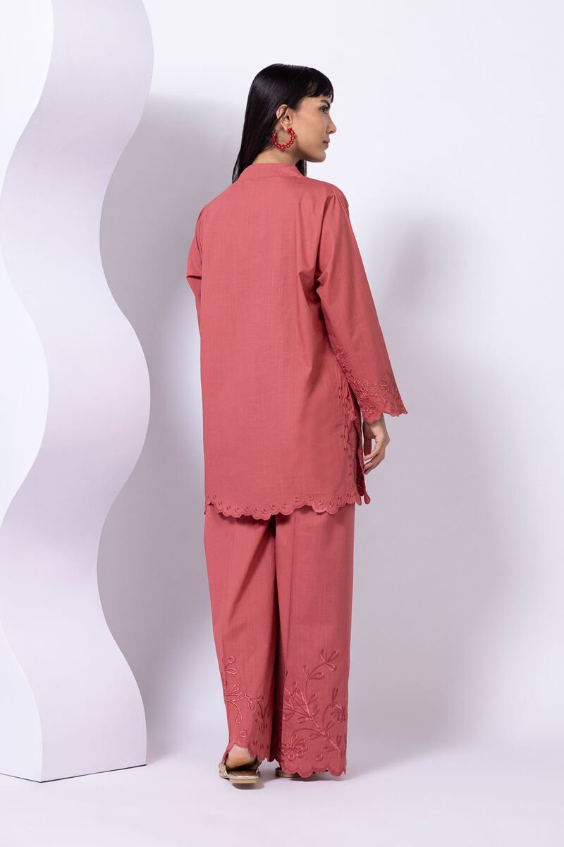 Embroidered | Crosshatch Poplin | Kurta | null