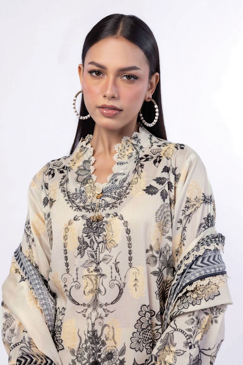 Printed | Jacquard | Tailored 3 Piece | USD 70.00