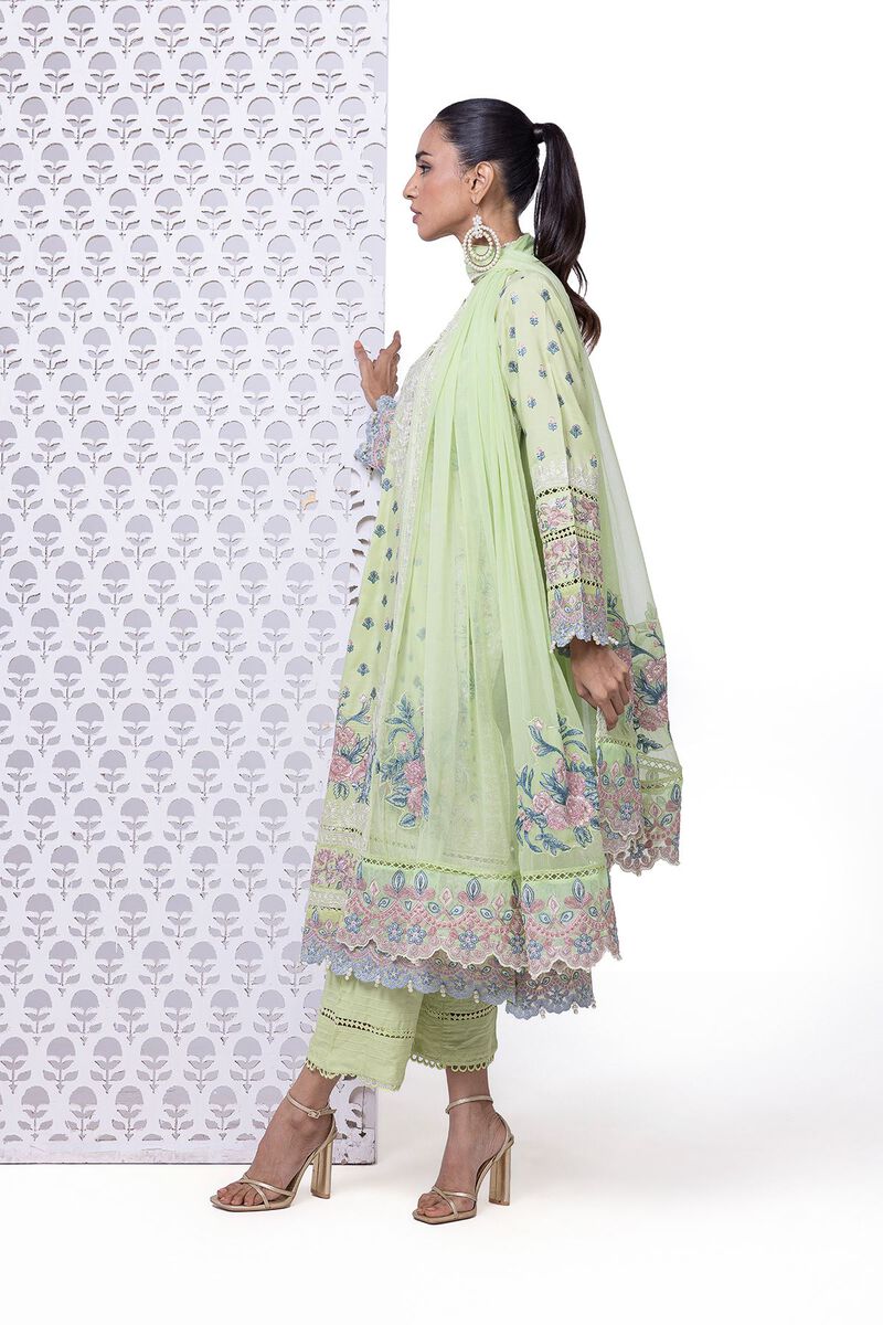 Embroidered | Bamber Chiffon | Dupatta | null
