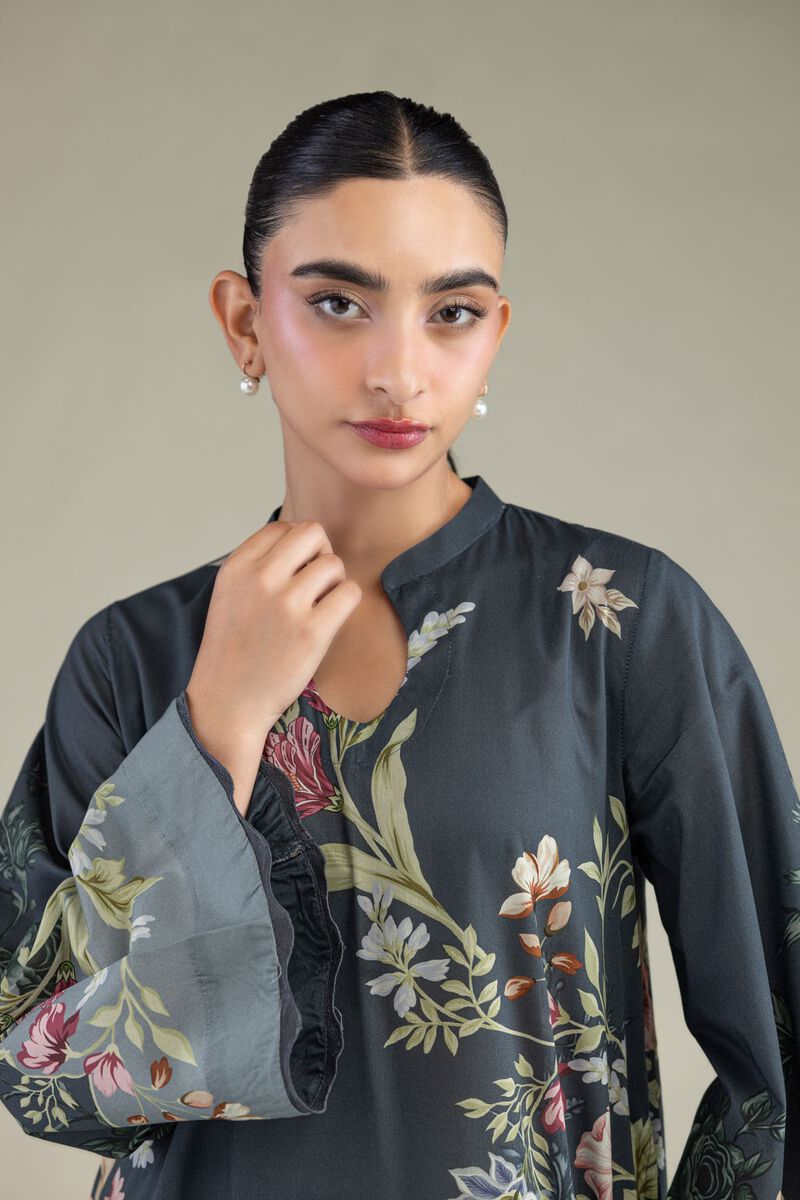 Printed | Cambric | Floral Cambric Kurta | USD 45.00
