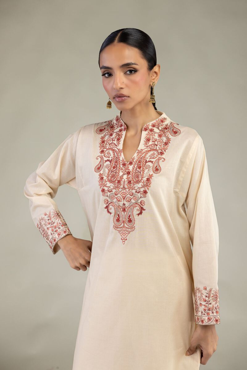 Embroidered | Cambric | Long Cambric Kurta | USD 40.00