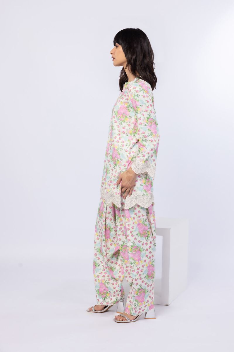 Embroidered | Crosshatch Raw Silk | Kurta | USD 40.00