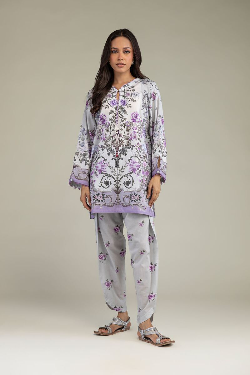 Printed | Cambric | Floral Cambric Shalwar | USD 30.00