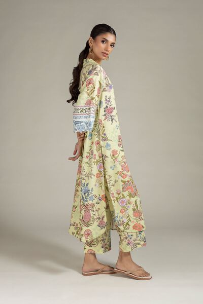 Printed | Raw Silk | Pants | USD 15.00