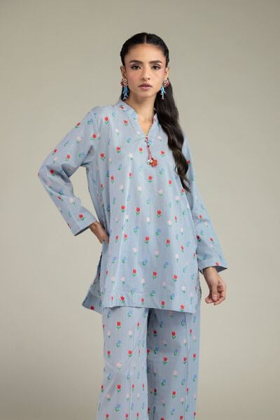 Printed | Cambric | Short Cambric Kurta | USD 30.00
