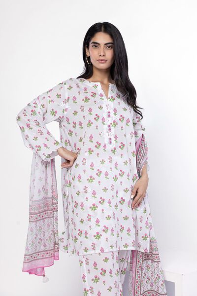 Embroidered | Lawn | Fabrics 3 Piece | USD 45.00