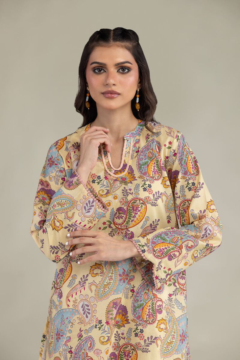 Printed | Cambric | Short Cambric Kurta | USD 25.00
