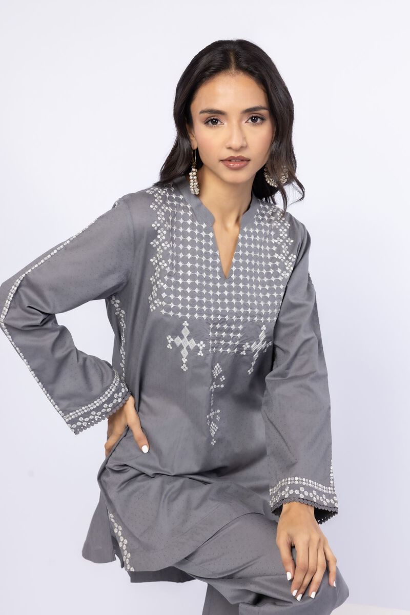 Embroidered | Cotton Dobby | Kurta | USD 15.00