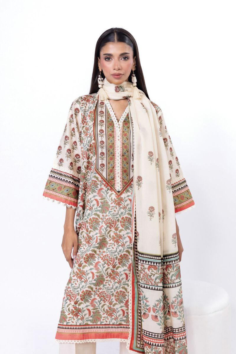 Printed | Lawn | Fabrics 3 Piece | null