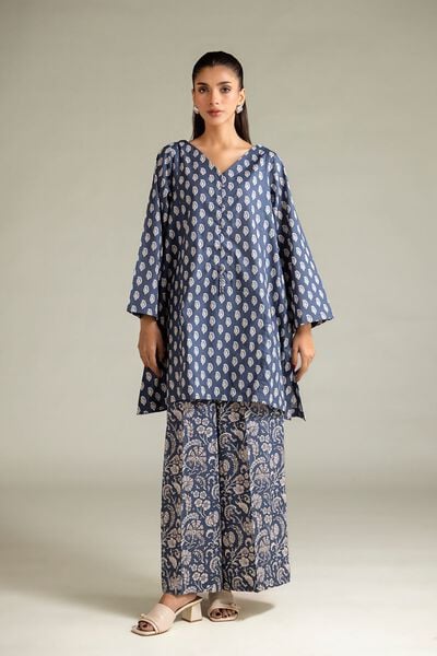 Printed | Cambric | Relaxed Floral Pants | USD 25.00