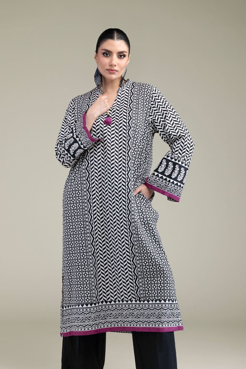 Printed | Cambric | Long Cambric Kurta | USD 30.00