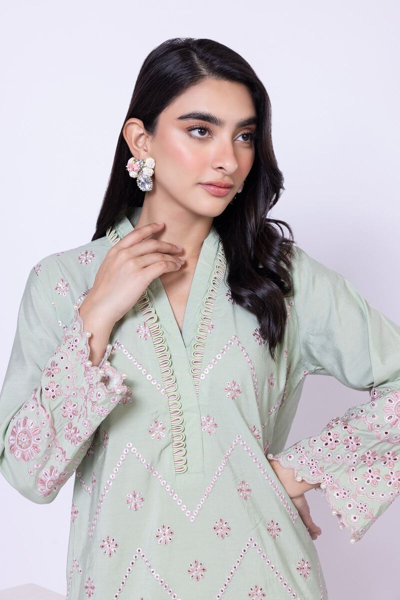 Embroidered | Dull Raw Silk | Kurta | USD 25.00