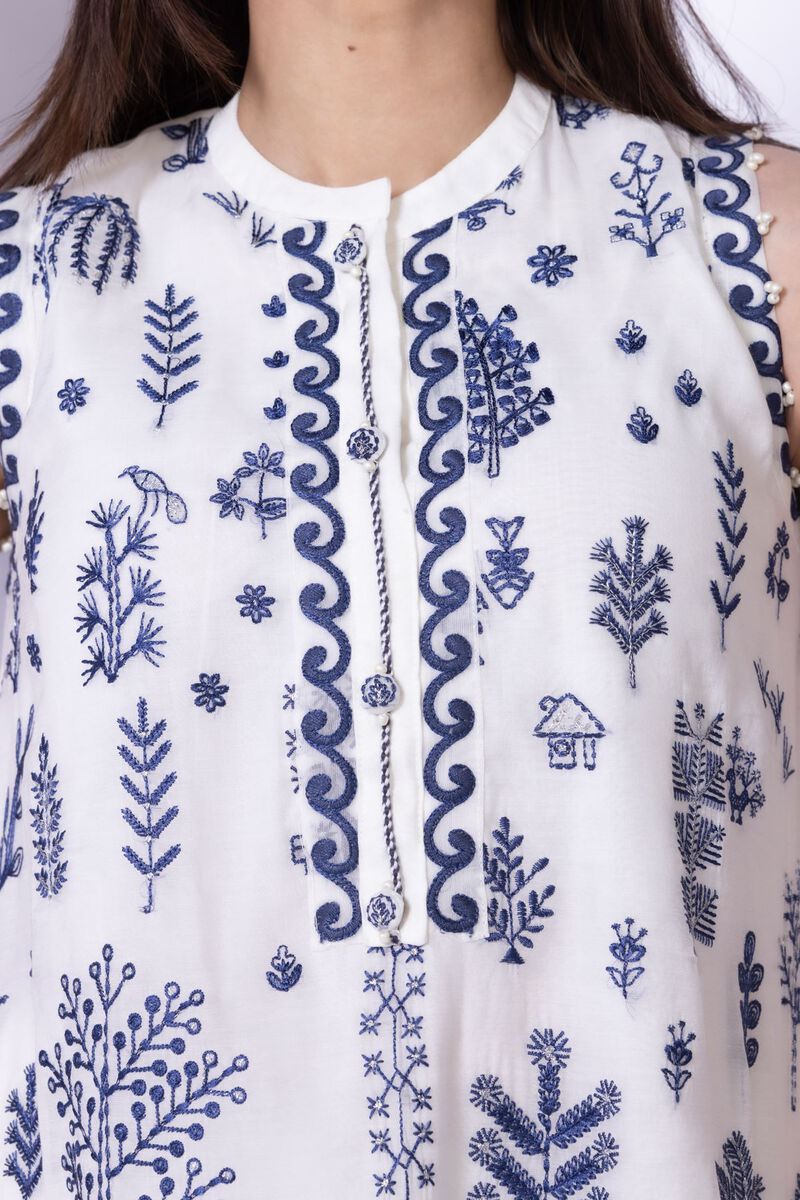 Embroidered | Paper Silk | Kurta | USD 25.00