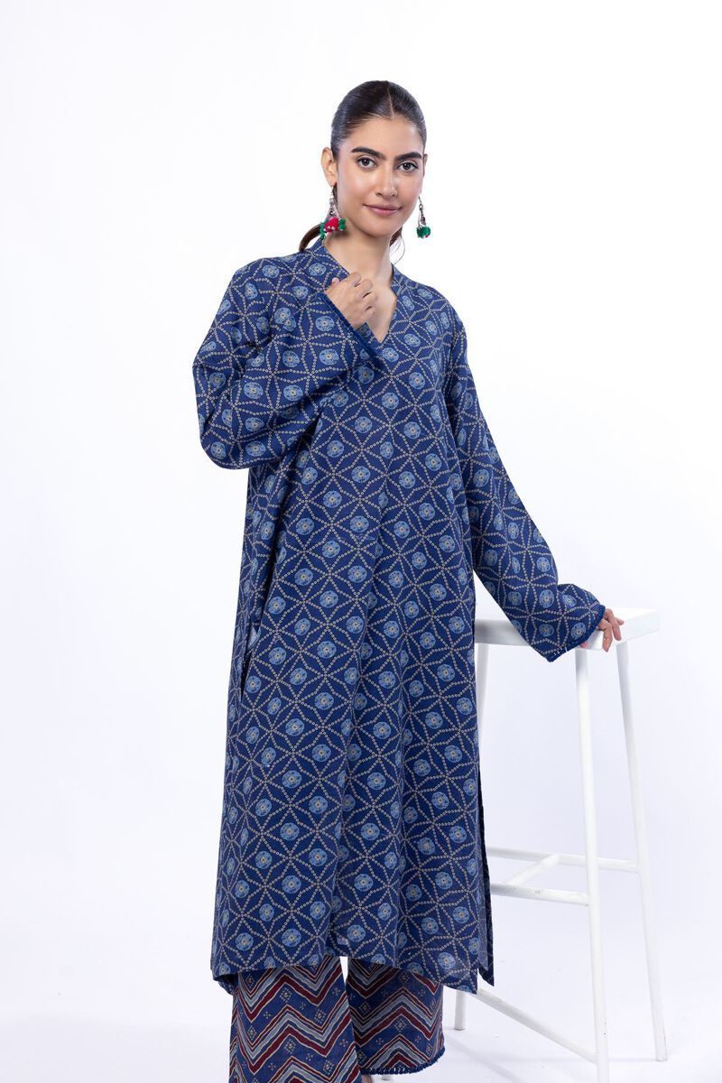 Printed | Khaddar | Tailored 2 Piece | Top and Bottom | USD 35.00