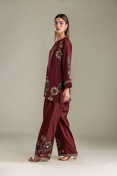 Printed | Viscose Crepe | Floral Crepe Trousers | USD 35.00