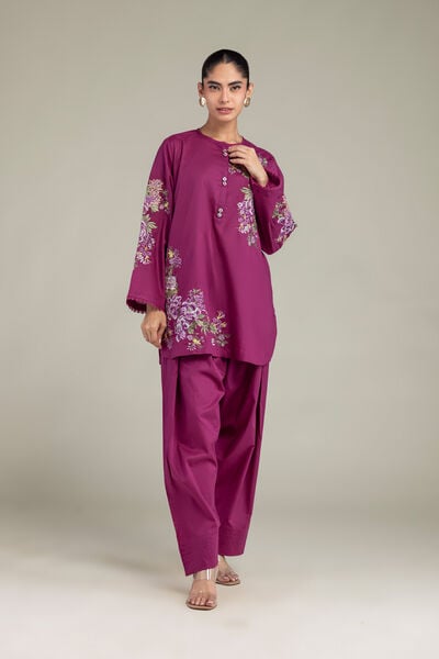 Embroidered | Cambric | Floral Cambric Shalwar | USD 30.00