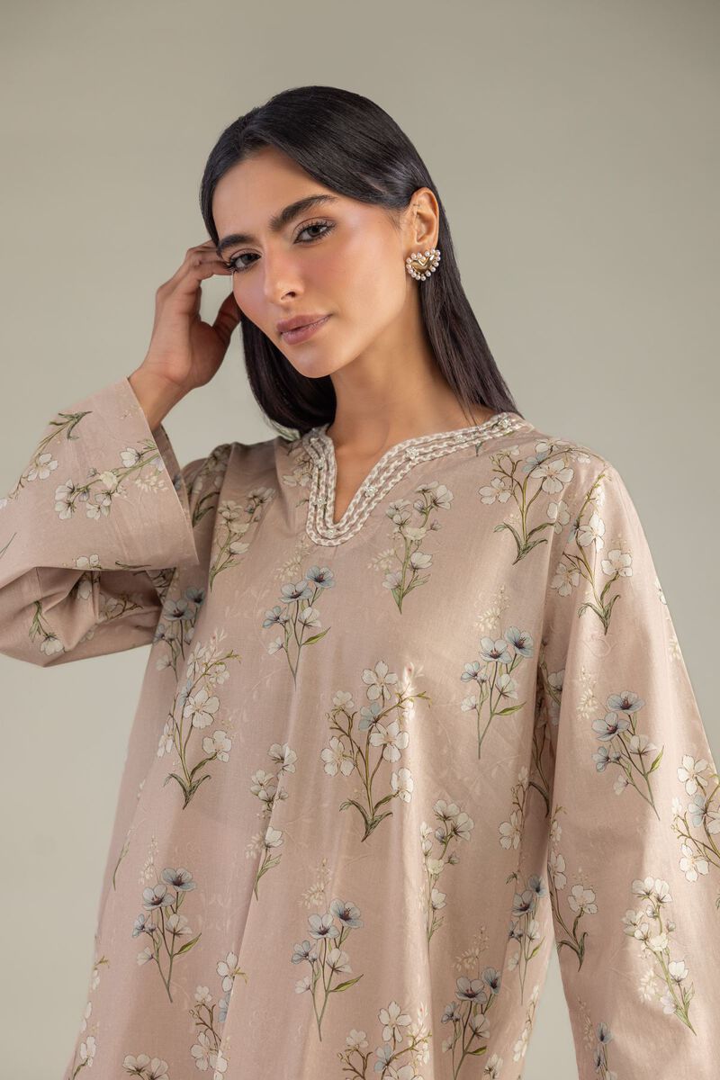 Printed | Cambric | Long Cambric Kurta | USD 35.00