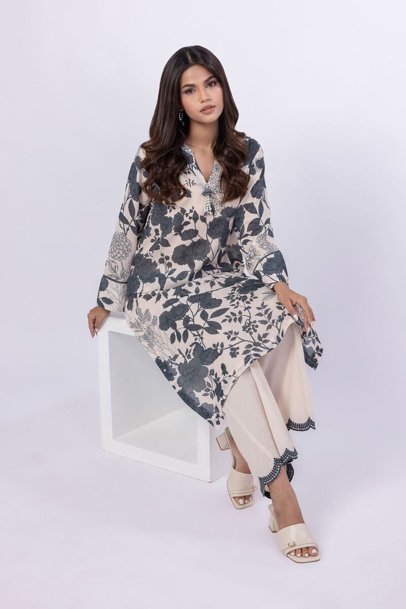 Printed | Swiss Voile | Kurta | USD 25.00