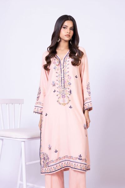 Embroidered | Viscose Oak Silk | Kurta | USD 60.00