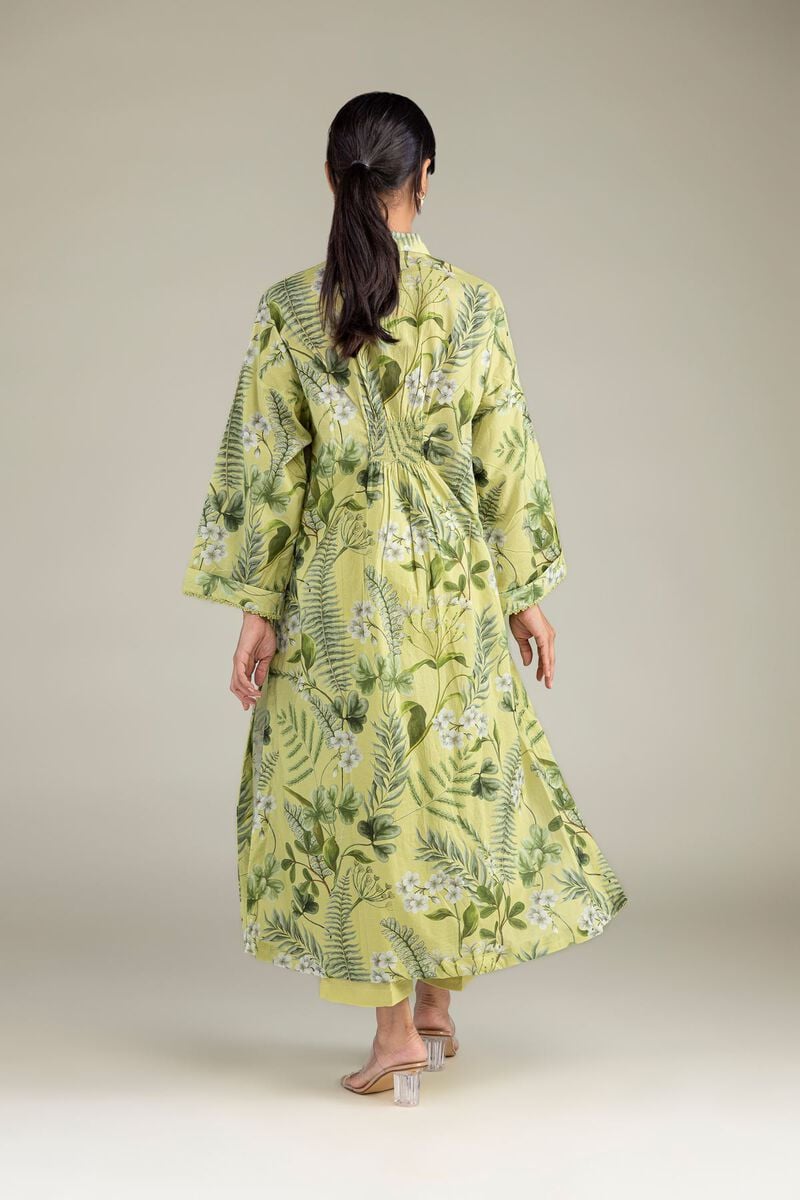 Printed | Cambric | Floral Longline Kurta | USD 35.00