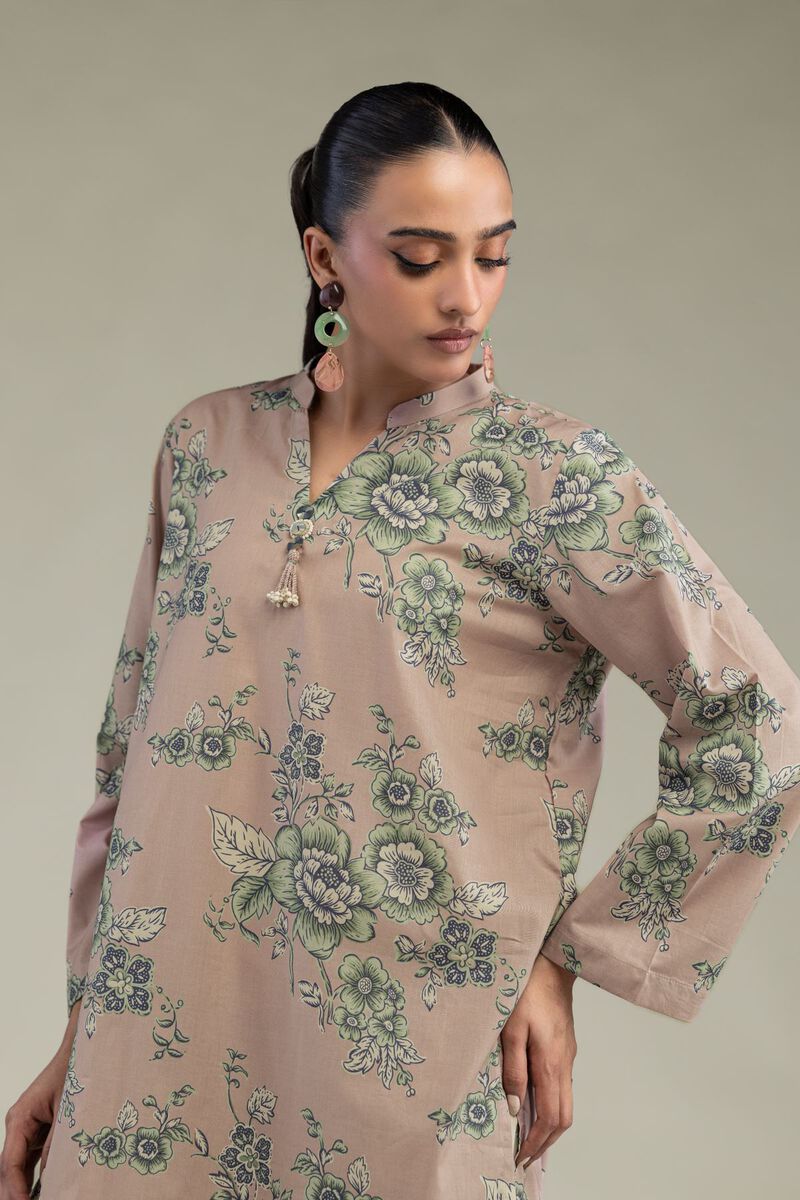 Printed | Cambric | Short Floral Kurta | USD 35.00