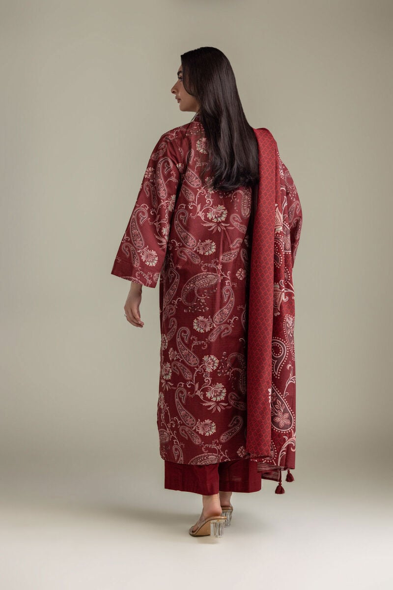 Printed | Light Khaddar | Tailored Khaddar Set | USD 65.00