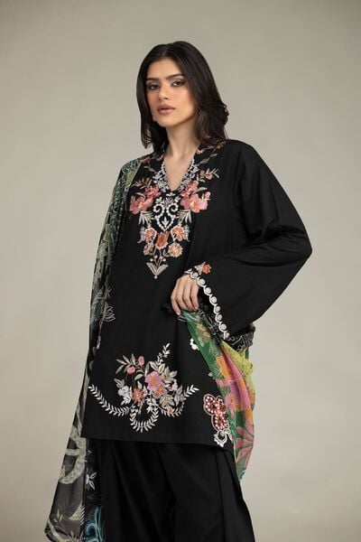 Embroidered | Cambric | Cambric Tailored 3-Piece | USD 85.00