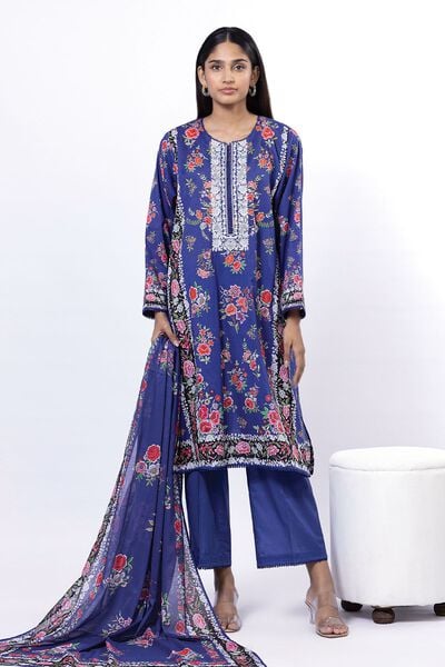 Embroidered | Lawn | Fabrics 3 Piece | USD 12.00