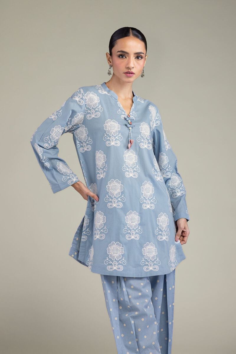 Embroidered | Cambric | Kurta | USD 45.00