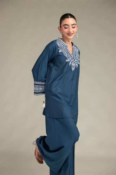 Printed | Raw Silk | Floral Silk Kurta | USD 45.00