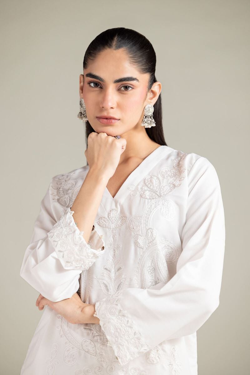 Embroidered | Blended Cambric | Kurta | USD 35.00