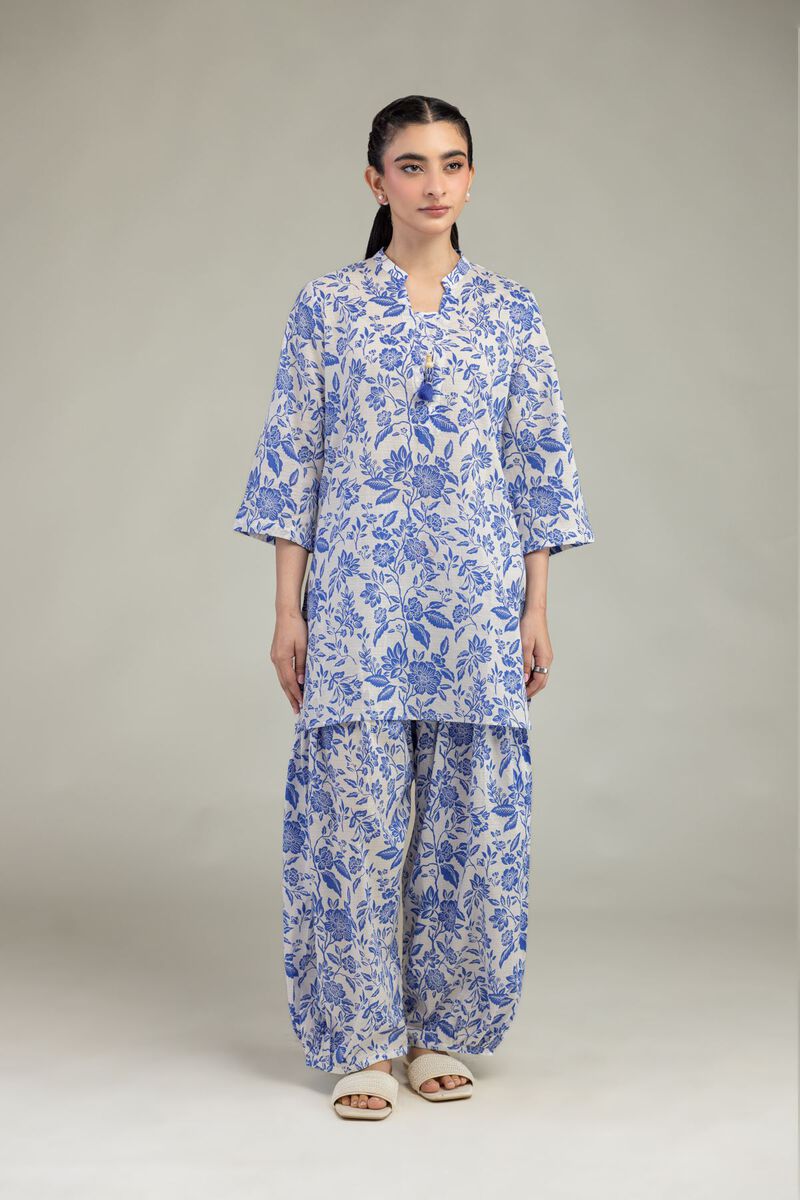 Printed | Cotton Dobby | Cotton Floral Shalwar | USD 25.00