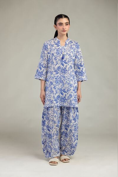 Printed | Cotton Dobby | Cotton Floral Shalwar | USD 25.00
