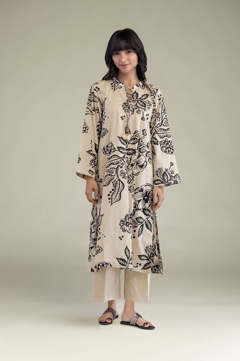 Printed | Cambric | Floral Cambric Kurta | USD 30.00