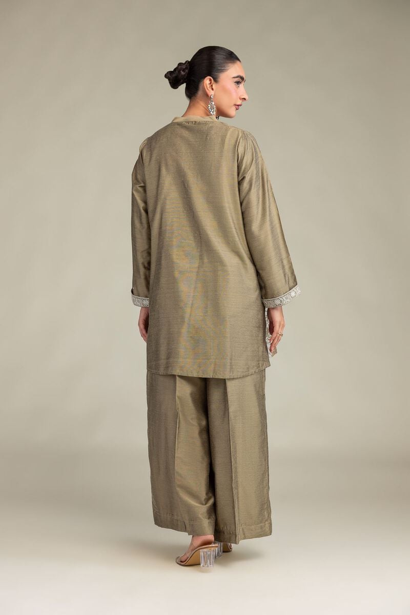 Printed | Raw Silk | Floral Silk Kurta | USD 55.00