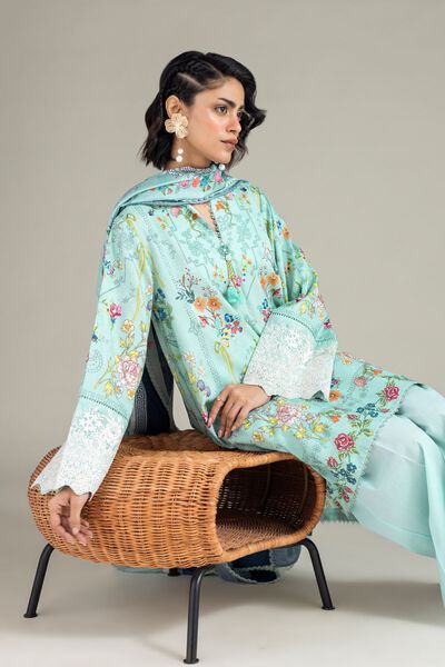 Printed | Jacquard | Tailored 3 Piece | USD 70.00