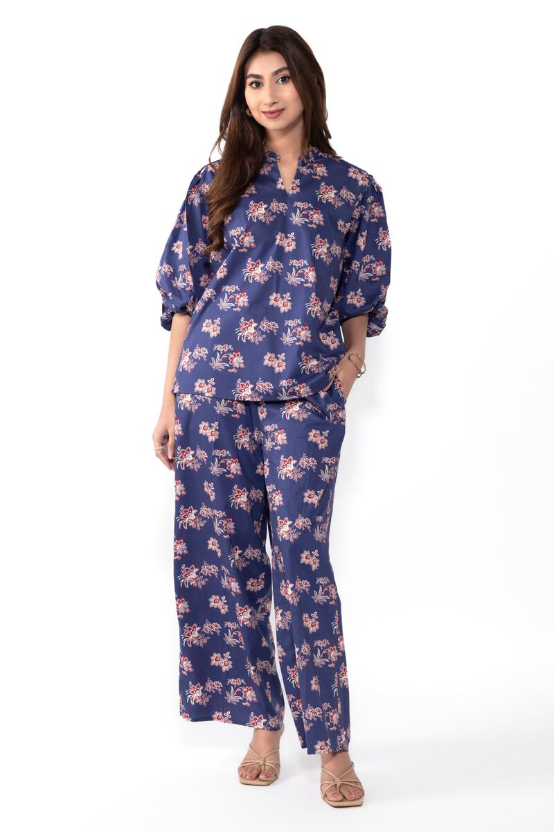 Printed | Cotton Viscose | Trousers | null