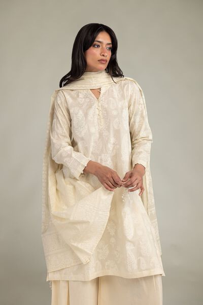 Lawn | Lawn Floral Dupatta | USD 30.00