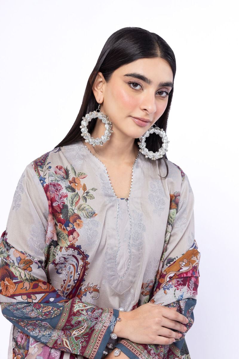 Printed | Jacquard | Tailored 3 Piece | USD 70.00