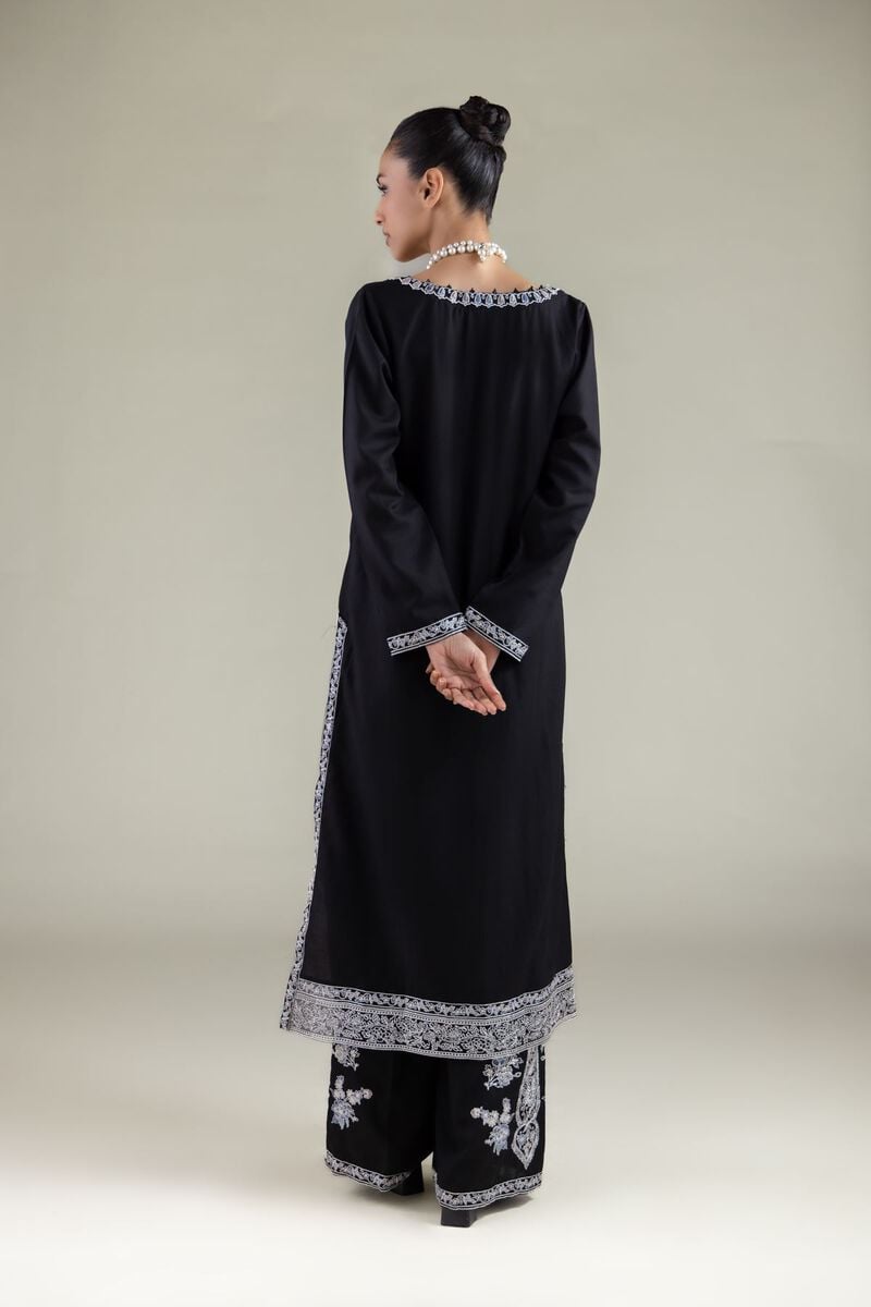 Embroidered | Raw Silk | Kurta | USD 60.00