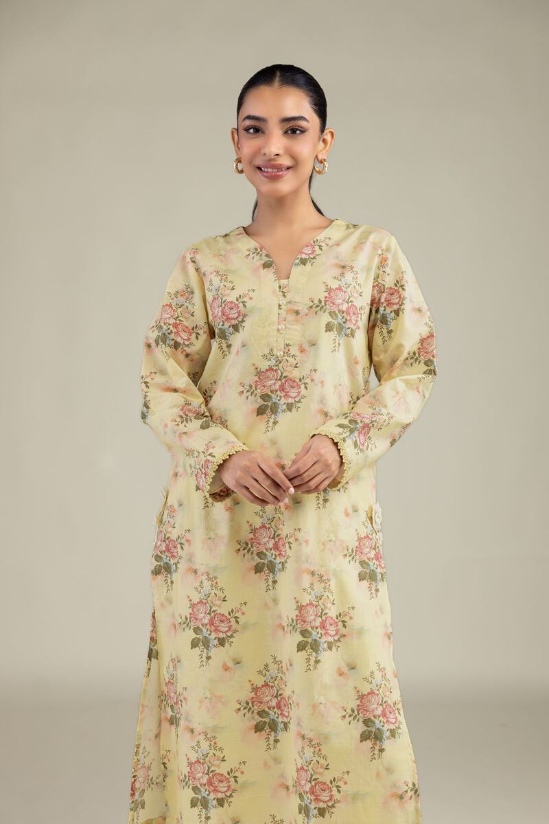 Printed | Cotton Dobby | Floral Printed Kurta | USD 35.00